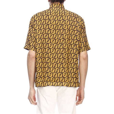 camicia fendi maniche corte|Fendi .